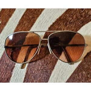 Vintage Serengeti Drivers Sunglasses 5276 L Gld Corning Grad lens 58mm